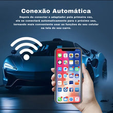Carregar imagem no visualizador da galeria, Mini Adaptador Bluetooth Apple CarPlay e Android Auto - MultimidiaWireless™