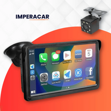Carregar imagem no visualizador da galeria, Tela Multimídia com CarPlay - SmartPlay 7" + Câmera de Ré GRÁTIS - Boostcar | Ultimas Unidades