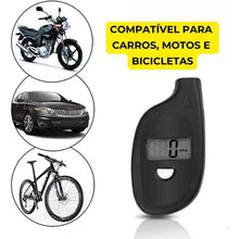 Carregar imagem no visualizador da galeria, Chaveiro Medidor Pressão Digital Pneus