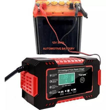 Carregar imagem no visualizador da galeria, Carregador Bateria 12v Até 100 Amperes Carro Moto Caminhão