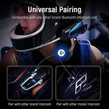 Carregar imagem no visualizador da galeria, MotoCom Bluetooth Intercomunicador 10 Riders