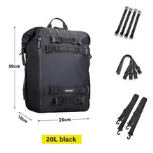 Carregar imagem no visualizador da galeria, Bolsa Traseira AdventurePro Impermeável para Motocicleta - 10L/20L/30L