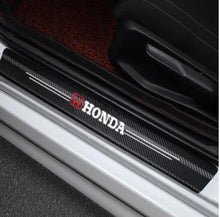 Carregar imagem no visualizador da galeria, Soleira Adesiva de Fibra de Carbono para carros
