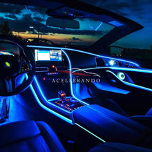 Carregar imagem no visualizador da galeria, NeonFlex - Kit Completo (Led Neon 1/2/3 Metros. Universal para todos os Veículos)
