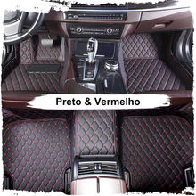 Carregar imagem no visualizador da galeria, Kit de Tapetes Automotivos Sob Medida de Luxo - Conforto e Estilo Exclusivo para seu Carro
