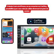 Carregar imagem no visualizador da galeria, Tela Touch CarPlay 7 polegadas - Acellerando
