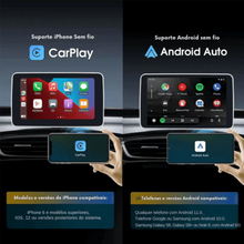 Carregar imagem no visualizador da galeria, Tela Multimídia com CarPlay - SmartPlay 7&quot; + Câmera de Ré GRÁTIS - Boostcar | Ultimas Unidades
