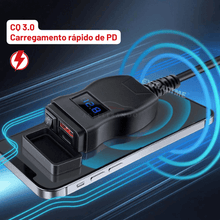 Carregar imagem no visualizador da galeria, ChargePro Moto Duo: Carregador USB Dual para Motocicletas
